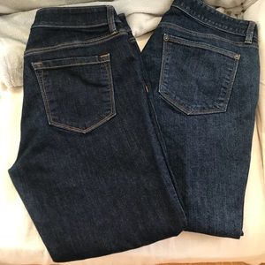 Loft crop jeans